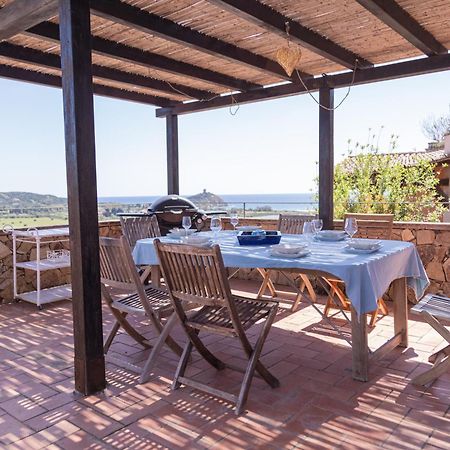 Residenza Del Barone Villa Zoe Chia - Vista Mare Extérieur photo