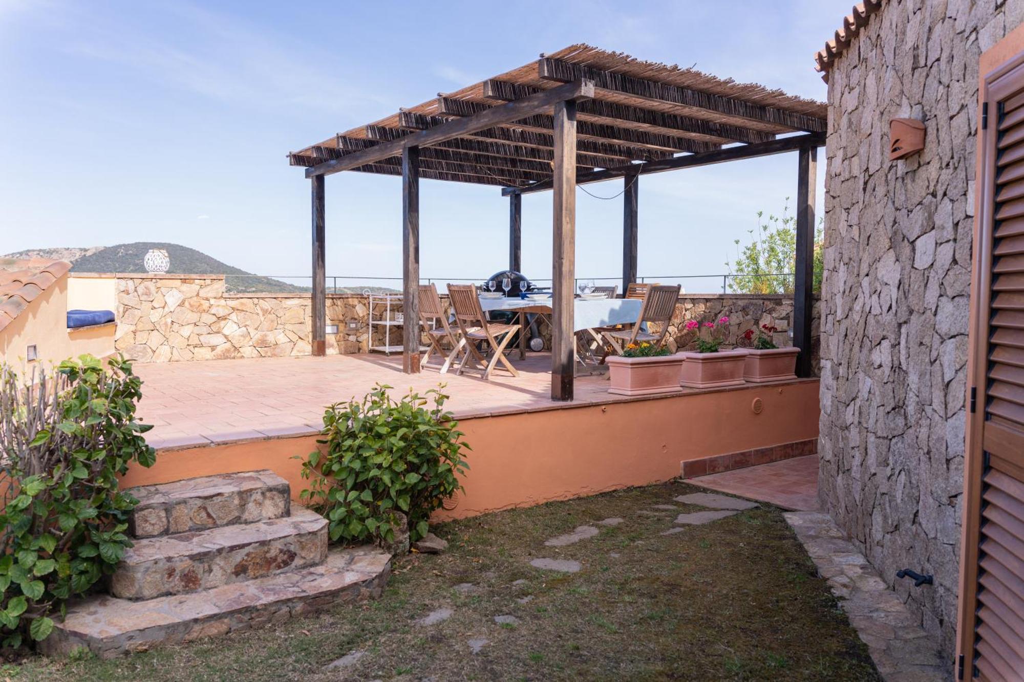 Residenza Del Barone Villa Zoe Chia - Vista Mare Extérieur photo
