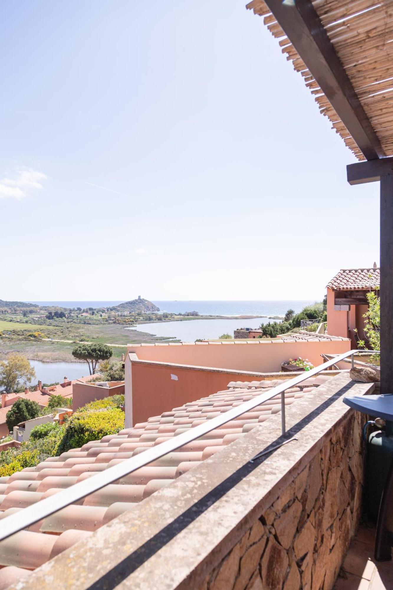 Residenza Del Barone Villa Zoe Chia - Vista Mare Extérieur photo