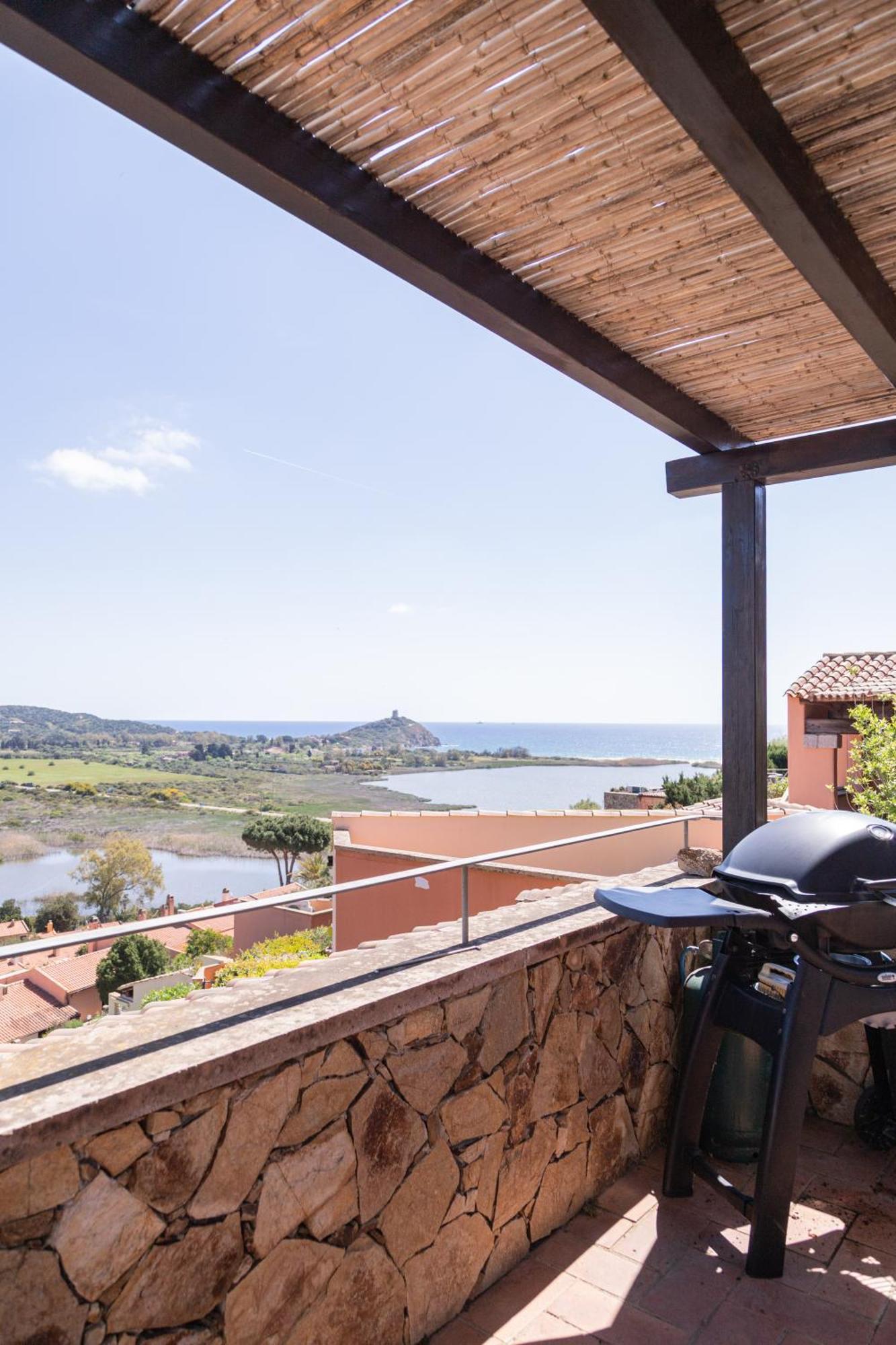 Residenza Del Barone Villa Zoe Chia - Vista Mare Extérieur photo